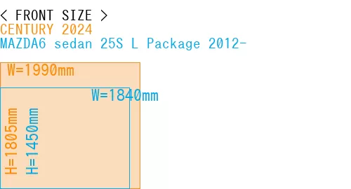 #CENTURY 2024 + MAZDA6 sedan 25S 
L Package 2012-